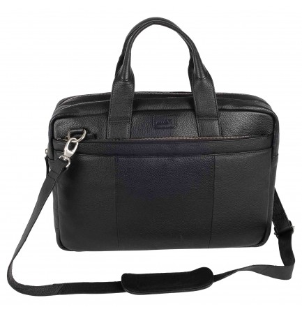 CONDOTTI BOSTON LEATHER SATCHEL