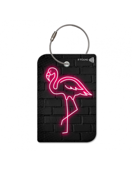 RETREEV SMART TAG FLAMINGO